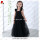 100% polyester fabric girls long maxi dress